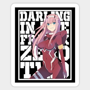 Darling in the Franxx - Zero Two v4.3 Sticker